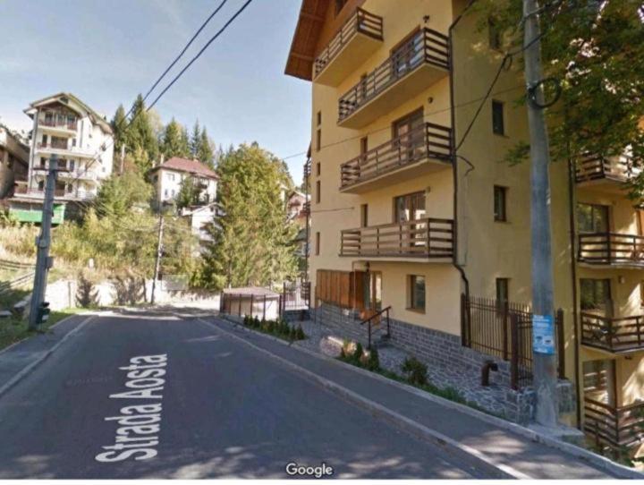 Ferienwohnung Apartament Aosta Central Sinaia Exterior foto